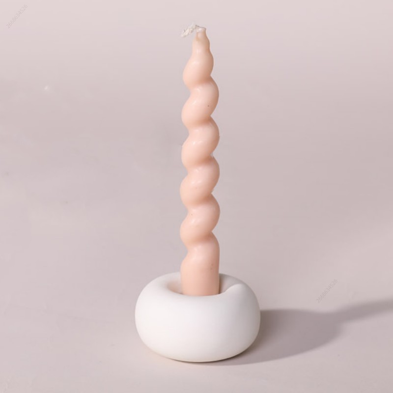 Ronde donut kaarshouder silico - Donut Mold Silicone recensie en prijs
